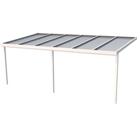 Gutta Terrassendach Premium 611 x 306 cm weiß /