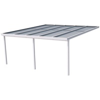 Gutta Terrassendach Premium 511 x 506 cm weiß /