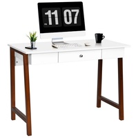 Costway Schreibtisch mit Schublade,