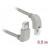 DeLock 85852 RJ45 Netzwerkkabel, Patchkabel CAT 5e SF/UTP oben/unten
