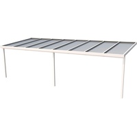Gutta Terrassendach Premium 813 x 306 cm weiß /