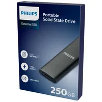 Philips Externe SSD 250GB Ultra Speed Grey