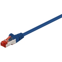 Goobay CAT 6 Patchkabel, S/FTP (PiMF), Blau