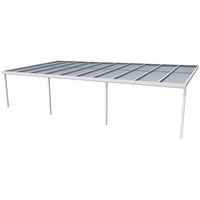 Gutta Terrassendach Premium 1014 x 506 cm weiß /