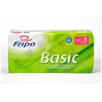 Fripa Toilettenpapier Basic, 3-lagig, recycelt, 1510820, = 1 Packung