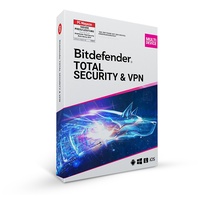 Bitdefender Total Security & Premium VPN, 10 Geräte -
