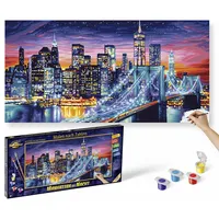 Schipper 609220862 - Malen nach Zahlen Manhattan bei Nacht