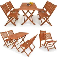 CASARIA Sydney Set 5-tlg. Tisch 120 x 70 x