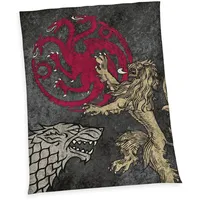 Herding Game of Thrones Wellsoft-Flauschdecke 150x200 cm, 100% Polyester,