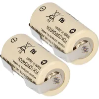 FDK (ehemals Sanyo) 2x FDK Lithium 3V Batterie CR
