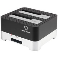 Renkforce (USB 3.0) SATA 6 Gb/s 2 Port Festplatten-Kopierstation