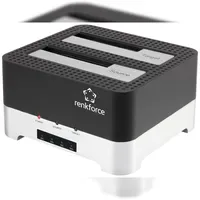 Renkforce RF-DOCKING-02 USB-A (USB 3.0) SATA 6 Gb/s 2