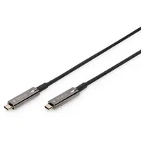 Digitus USB-C Kabel 10 m Schwarz