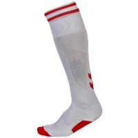 Hummel Element Stutzenstrümpfe white/true red 31-34