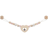 GoKi 65218 - Kinderwagenkette Herz mit Clips