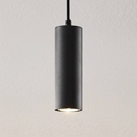LINDBY Pendelleuchte Joffrey - 6 cm, schwarz, Metall, GU10