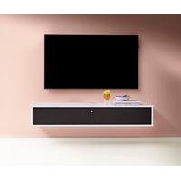 Hammel Furniture Mistral 133cm (weiß lackiert/schwarz stoff),