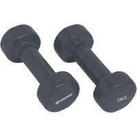 Donic Schildkröt Schildkröt 960206 - Vinyl-Hanteln, 2,0 kg Set,
