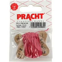 Pracht Creatives Hobby 1694-10537 Mikro Makramee, gewachstes Polyester-Garn 1