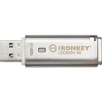 Kingston IronKey Locker+ 50 Verschlüsselter USB-Stick Metall USB 3.2