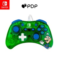PDP Rock Candy Wired Controller - Luigi Lime Blau,