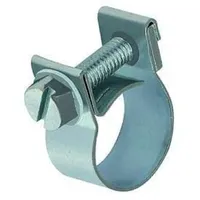 Riegler Spannbackenschelle, Stahl glanzverzinkt (W1), Nenn-Ã ̧ 12 mm,