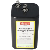 NISSEN Premium 800 4R25 Batterie 6 Volt max. 9000mAh