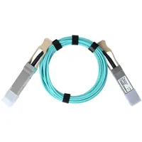 BlueOptics Huawei QSFP-100G-AOC-1M kompatibles AOC QSFP28 BO282803L1M, Transceiver, Blau