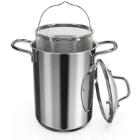 Navaris Spargeltopf Kochtopf Nudeltopf 3,9l - Topf zum Kochen