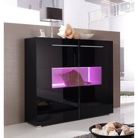 Höltkemeyer Highboard »Aqua«, Breite 120 cm schwarz
