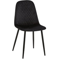 CLP Stuhl Giverny Samt schwarz