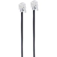 ShiverPeaks BASIC-S Modular-Kabel, RJ11-RJ11 Stecker, 3.0 m Länge: 3.0