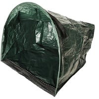 Buri Gartenabfallsack mit Kehrkante 150L Gartenabfallbehälter Laubsammler Rasensack
