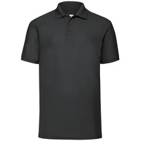 FRUIT OF THE LOOM Polo schwarz