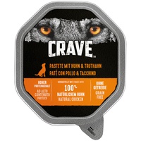 Crave Adult Pastete Huhn & Truthahn 7 x 150