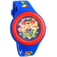 Paw Patrol Kinderarmbanduhr Analog Quartz mit Silikonarmband Chase, Skye