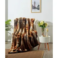 Star Home Textil Wohndecke »Zobel«, braun 150x200 cm -