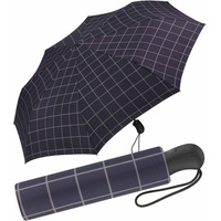 Esprit Taschenregenschirm Regenschirm Gents Easymatic Auf-Zu Automatik - Dunkelblau