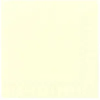 DUNI GMBH Duni Cocktail-Servietten 3lagig Tissue Uni champagne, 24