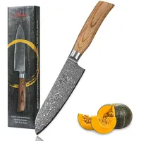 Wakoli EDIB Pro Damast Santoku Messer I 16cm Klinge