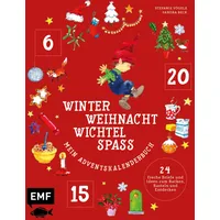 Edition Michael Fischer Mein Adventskalender-Buch: Winter-Weihnacht-Wichtelspaß