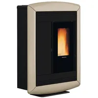 La Nordica-Extraflame Extraflame Souvenir Lux Evo Pelletofen Majolika tortora