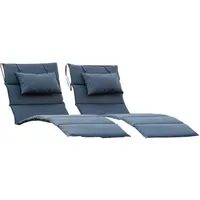 Home Deluxe Wellenholzliege TAIGA 190 x 60 x 4