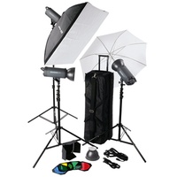 Helios 600P II Profi-Blitzstudio 3er-Set