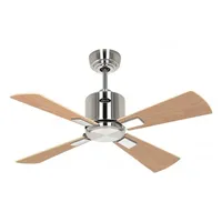 CasaFan Eco Neo III BN-WN/SI 92 cm Deckenventilator wenge/silbergrau