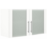 WIHO KÜCHEN Glashängeschrank »Ela«, Breite 100 cm weiß