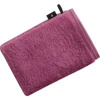 VOSSEN Vegan Life Waschhandschuh 16 x 22 cm blackberry