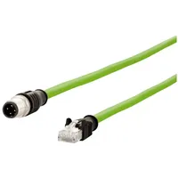 Metz Connect 142M4D15010 M12 Netzwerkkabel, Patchkabel CAT 5e S/UTP