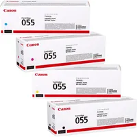 Canon Original 055 Toner - 4er-Set cyan, magenta, gelb,