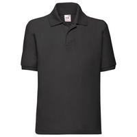 FRUIT OF THE LOOM 65/35 Polo Kids Kinder Poloshirt